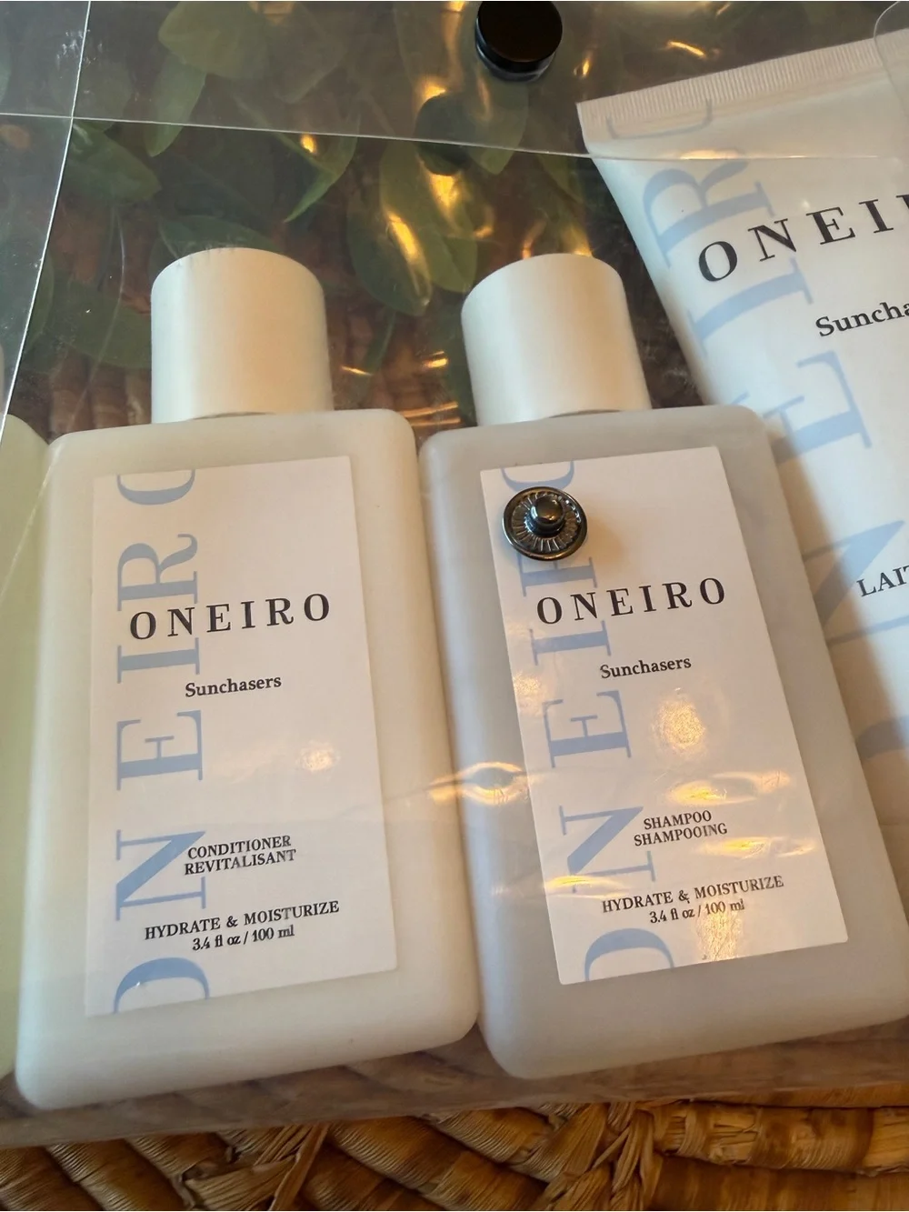 ONEIRO Sunchasers Travel Hair & Body 5 Piece Set